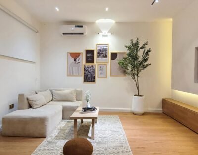 Minimalist 1 Bedroom Apartment with a Rooftop Swimming Pool, Gym, Open plan kitchen, Balcony, Workstation & Rooftop Lounge