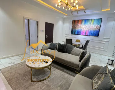 1 Bed Shortlet Katampe · Pool & Balcony