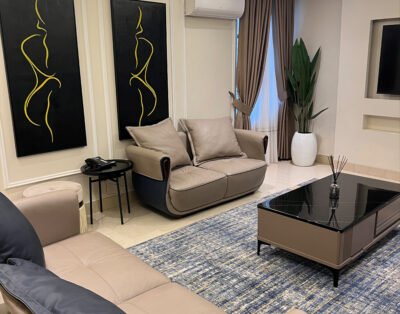 Exclusive and cooperate friendly 2 bedroom apartment with 3 balconies, swimming pool, Bar area and rooftop terrace located in Katampe Extension