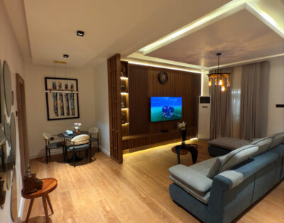 Brand new,tastefully designed,nice exterior high security 3 bedroom apartment in Wuse 2