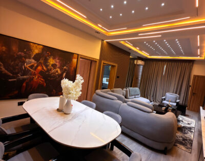 Well designed and beautiful 3 bedroom apartment with 2 balconies located in Jahi.