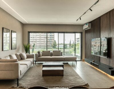 Pristine 3 Bedroom Apartment with Cityview, Swimming Pool, Balcony space, Gym & Private Chef/ chauffeur on Demand