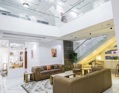 Grand 6 Bedroom Detached Duplex with Private Cinema, Swimming Pool, 2 Living rooms, Balconies, Bathtub and more