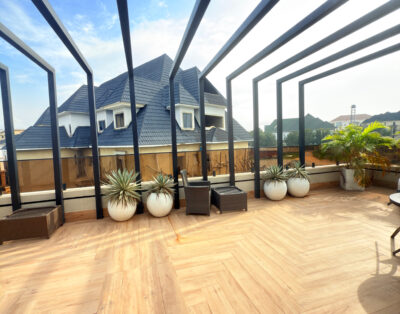 Classic & well equipped 1 bedroom apartment with 2 balcony,gym swimming pool, Bar area and rooftop terrace for all guests located in Guzape