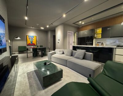 Smart Luxury 2 Bedroom Apartment with Swimming Pool, ALEXA Voice Control & Balcony in a serene and secured estate