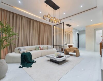 Premium 3 Bedroom Apartment with Swimming pool, ps5 games, Gym area, Balcony and Aesthetically Pleasing interiors