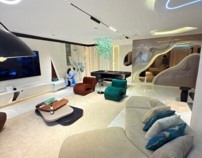 Massive modern and outstandingly beautiful 3 bedroom apartment with snooker board & ps5 located in Jahi.