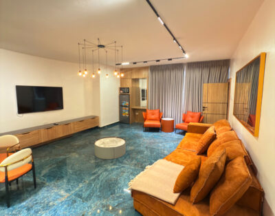 Aesthetic and spacious 1 bedroom shortlet apartment in Wuse 2.