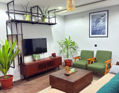 Aesthetic and beautiful garden 2 bedroom apartment in a serene and elegant compound.