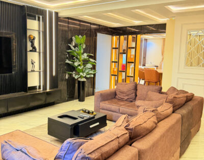 Excellent 3bed shortlet apartment in Wuse zone 5 with swimming pool and Sitout