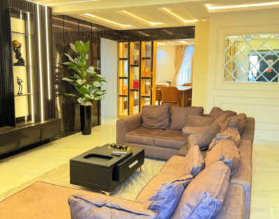 Excellent 3bed shortlet apartment in Wuse zone 5 with swimming pool and Sitout