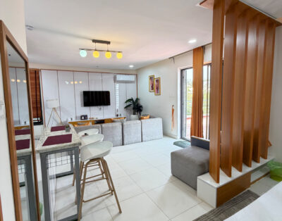 Studio Shortlet Maitama Penthouse · 180° Rooftop Sitout & Tennis Court