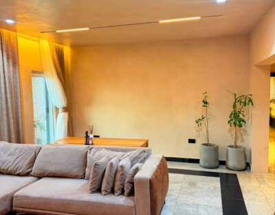 2 Bed Shortlet Maitama · Golden Hour Balcony