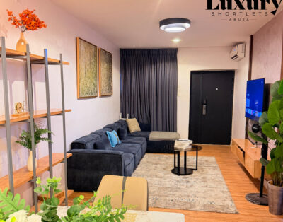 2/1 Bed Shortlet Wuse 2 · Brand New — ₦161k (2-bed) / ₦143k (1-bed) per night