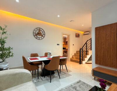 4/5 Bed Shortlet Guzape Duplex · Modern & Family Friendly