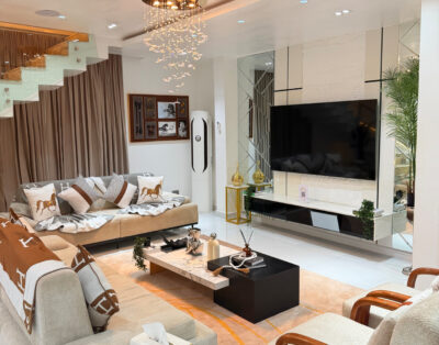 3 Bed Shortlet Guzape Maisonette · Snooker, Aquarium & Rooftop Sitout