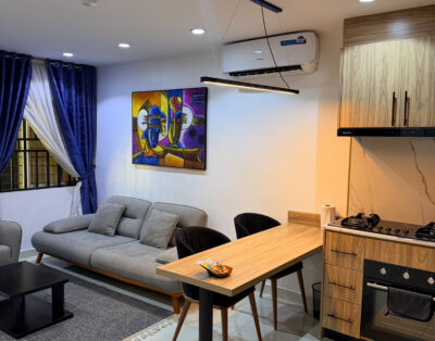 2 Bed Shortlet Wuse 2 · Classic with Balcony — ₦155k/night