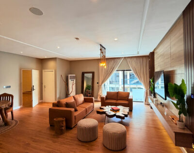 2 Bed Shortlet Jahi · Rattan Nomadic Style, Pool & 2 Balconies
