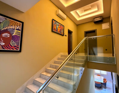 3 Bed Shortlet Katampe Extension Penthouse · Dual Balcony
