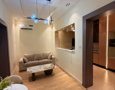 2 Bed Shortlet Maitama · Cozy Minimalist with Gym — ₦150k/night